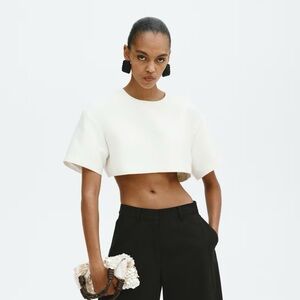 ISO (In Search Of) H&M Crop Top White S/S 2026